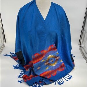 NWT Scarlett Begonia Fair Trade Handcrafted Cape/Wrap Women One Size